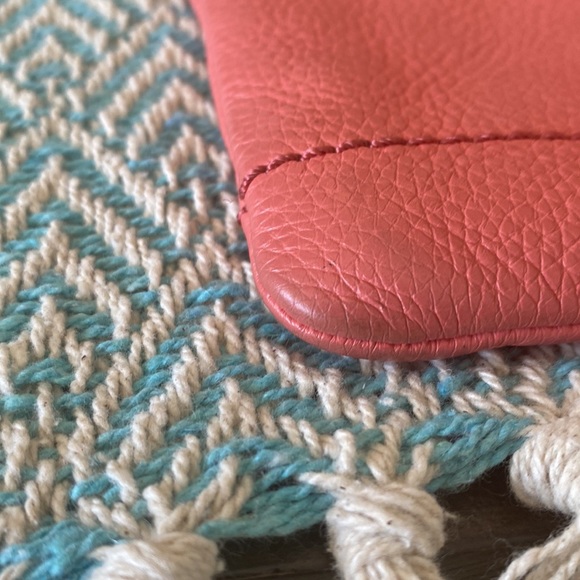 Coach Wristlet (Peach) w/Silver Hardware - Picture 7 of 10